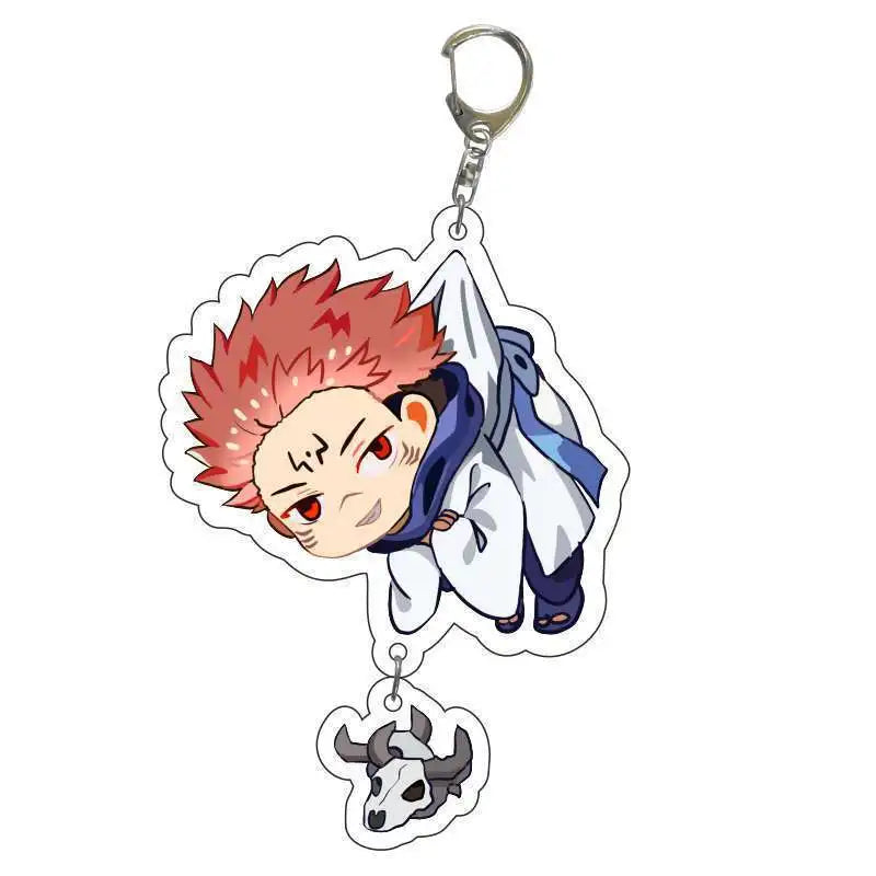 Jujutsu Kaisen Gojo Geto Keychain