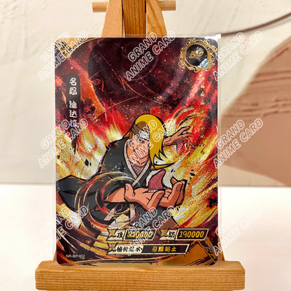 Kayou Anime Card Naruto Card BP Full Series No.01-034 Rare Uzumaki Kakashi Gaara Onoki Haku Anime Collection Card Kids Toy Gift