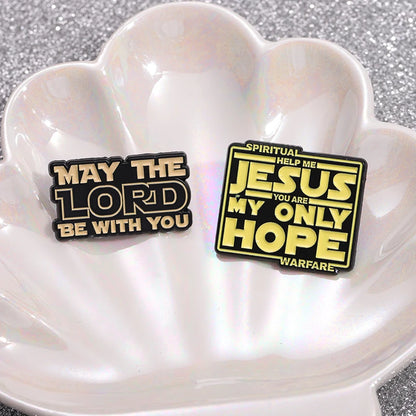 Food Wars May The Fork Be With You Enamel Pin