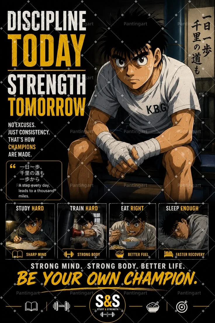Hajime No Ippo Boxing Canvas
