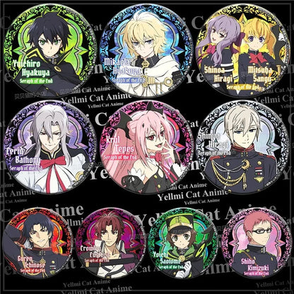 The End of Seraph Badge Brooch
