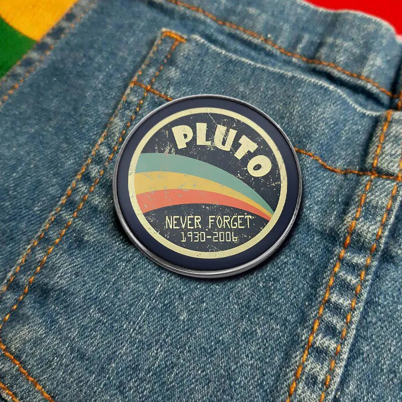 Pluto Planet Lapel Pin