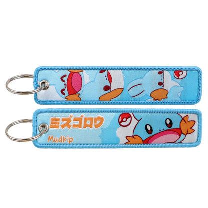 Anime Cute Animals Keyring