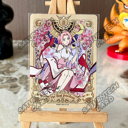 KAYOU Naruto MR Card 38-72 Series Single Card Naruto Uzumaki Naruto Hyuga Hinata Collection Anime Card Kids Toy Gift