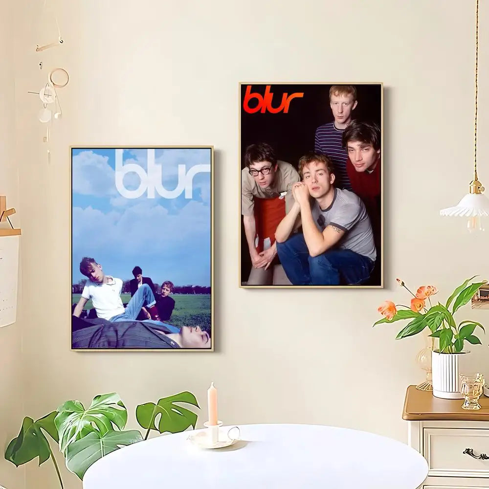 B-Blur Band Poster
