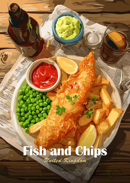Anime Food Art Poster