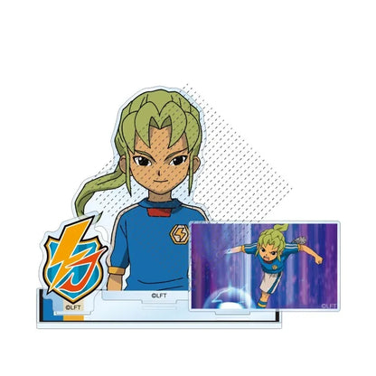Game INAZUMA ELEVEN 11 Acrylic Stand Doll Anime Endo Mamoru Asuto Inamori Ryohei Haizaki Figure Model Plate Cosplay Toy Gift
