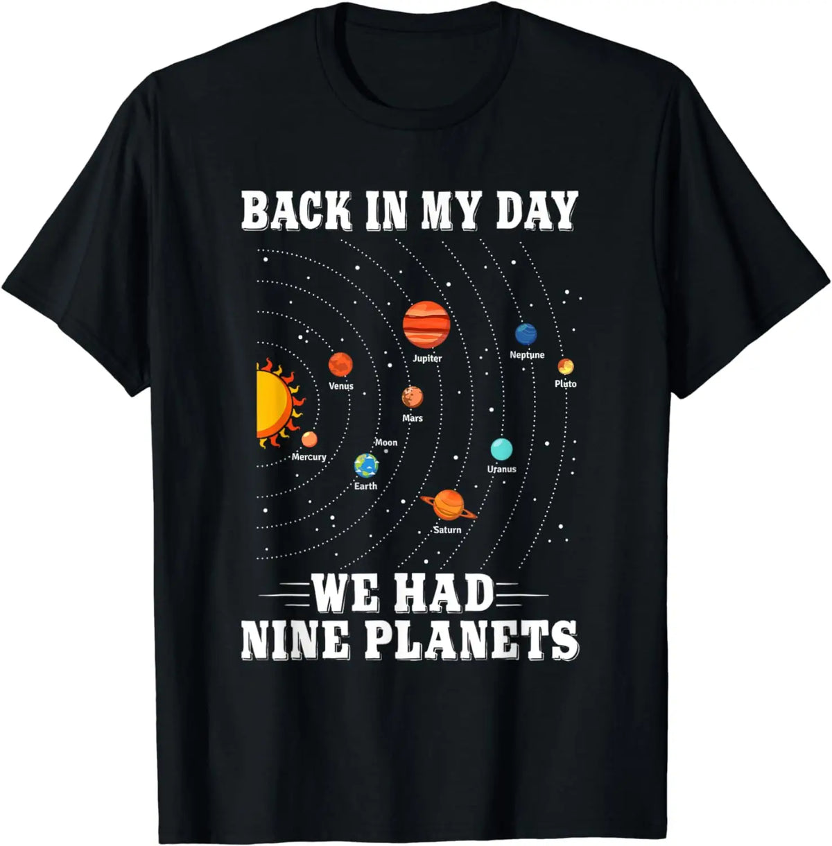 Pluto Planet T-Shirt