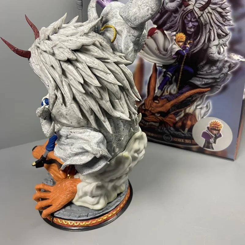 Naruto Shippuden Namikaze Minato With Kurama And Reaper Death Seal Effect Gk Statue Collectible Model Toy