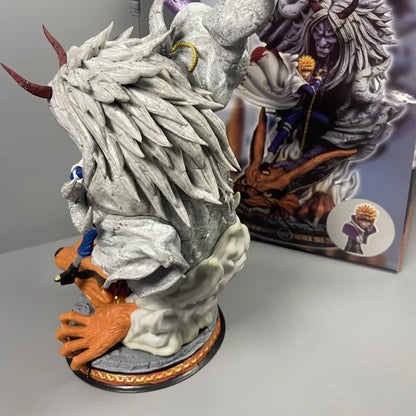 Naruto Shippuden Namikaze Minato With Kurama And Reaper Death Seal Effect Gk Statue Collectible Model Toy