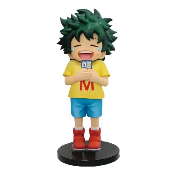 In Stock Gift My Hero Academia Childhood Izuku Midoriya / Childhood Katsuki Bakugo Figure Model Decoration Doll