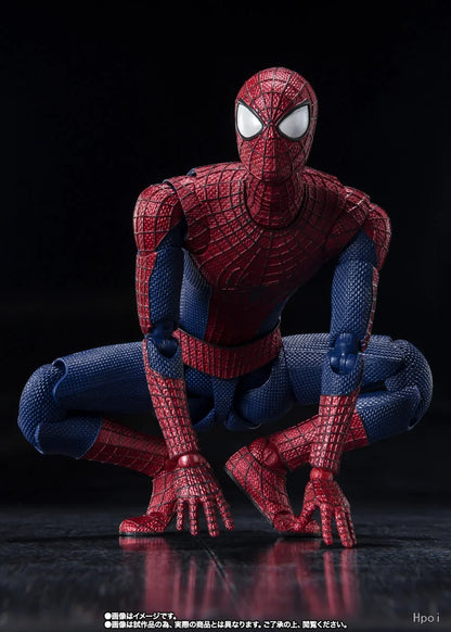 BANDAI Anime Spider Man 2 Peter Parker Figure S.H.Figuarts The Amazing Spider Man (Bandai Spirits) Movable Version Without