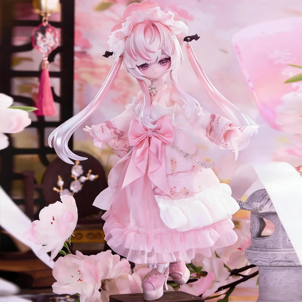 In Stock Genuine Come4free Lucky Little Sign Spirit  1/8 BJD Blind Box Movable Joint Doll Cute Figurine Ornament Holiday gifts