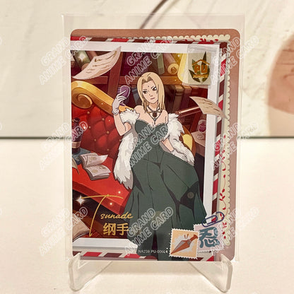 Kayou Original Naruto Card W6T4 W7T4 W8T4 PU Full Series Single Card No.01-08 Rare Itachi Uchiha Anime Collection Card Toy Gift