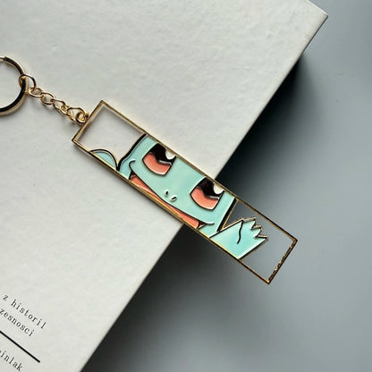 Anime Jet Metal Keychain
