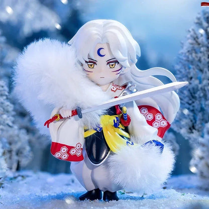 POP MART GONG Inuyasha Warring States Journey Series Mystery Box Genuine Blind Box Guess Toys Bag Ornament Figurines Home Decor