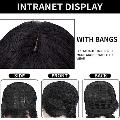 The Addams Family Morticia Wig