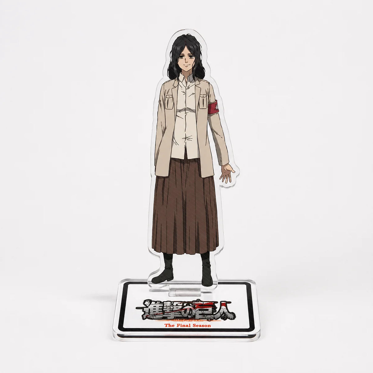 Attack On Titan Character Acrylic Stand Model Plate Anime Desktop Display Collectible Fan Gift Accessories Keychain Cartoon