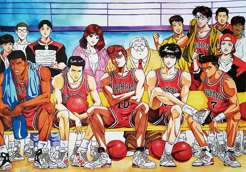 Slam Dunk Poster Canvas