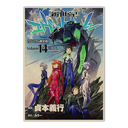 Neon Genesis Evangelion Shinji Canvas Print