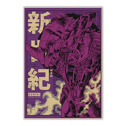 Neon Genesis Evangelion Shinji Canvas Print