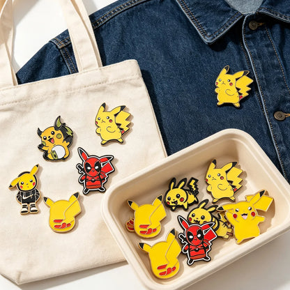 Pikaichue Character Enamel Pin