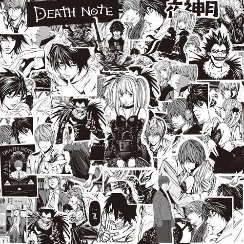 10/30/65pcs Japan Classic Anime Death Note Stickers