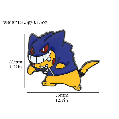 Pokemon Gengar Enamel Lapel Pin