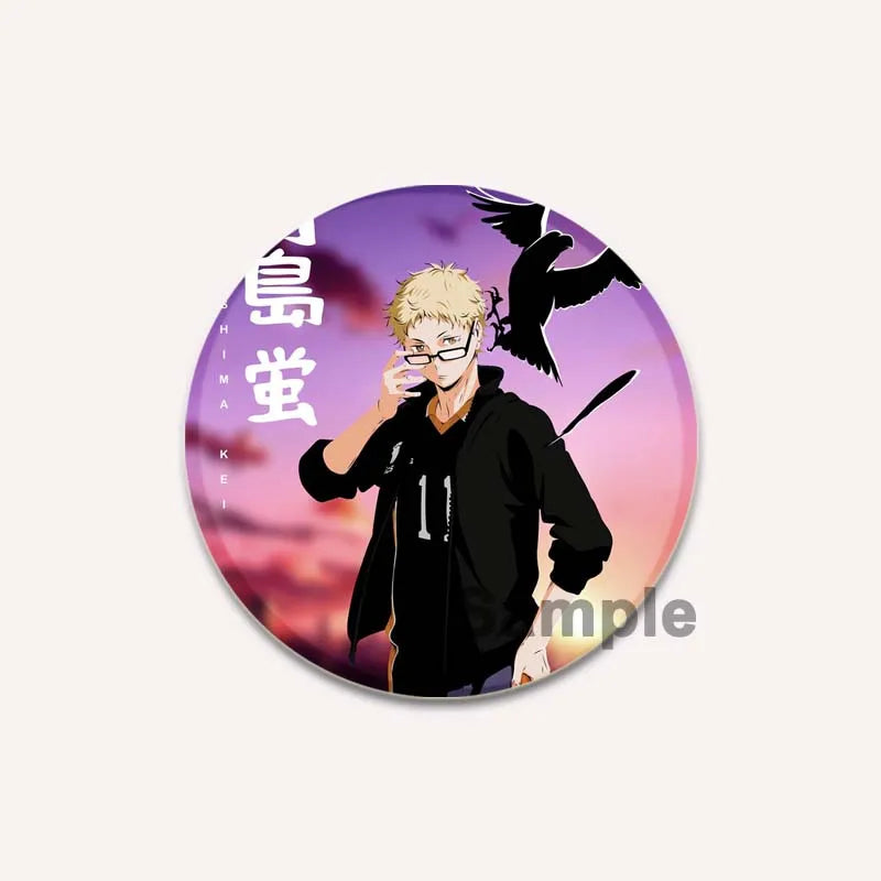 Haikyuu!! Kenma Kozume Brooch Pins