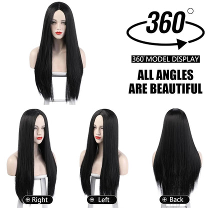 The Addams Family Morticia Wig