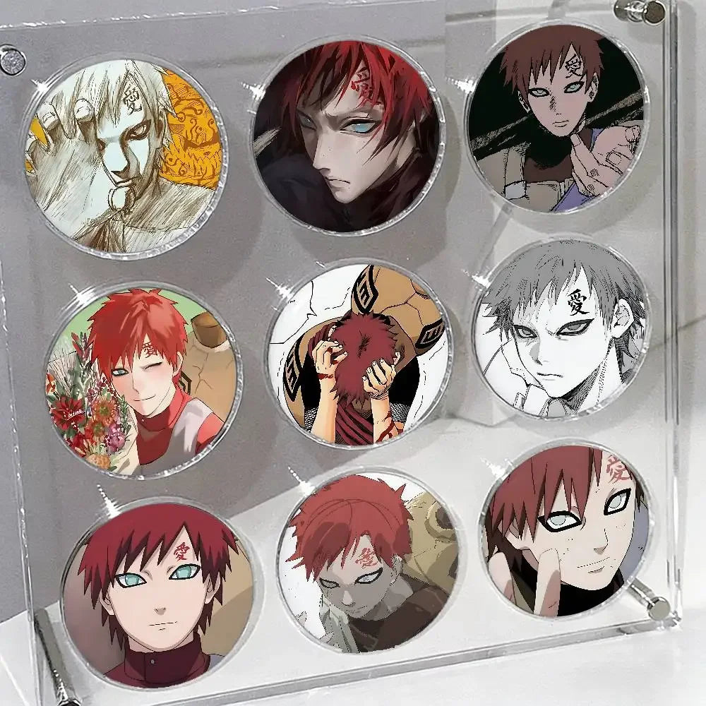 G-Gaara Badges Tinplate Soft Button Pin Brooch Metal Badge Custom Jewelry Accessories Hat Bag Lapel