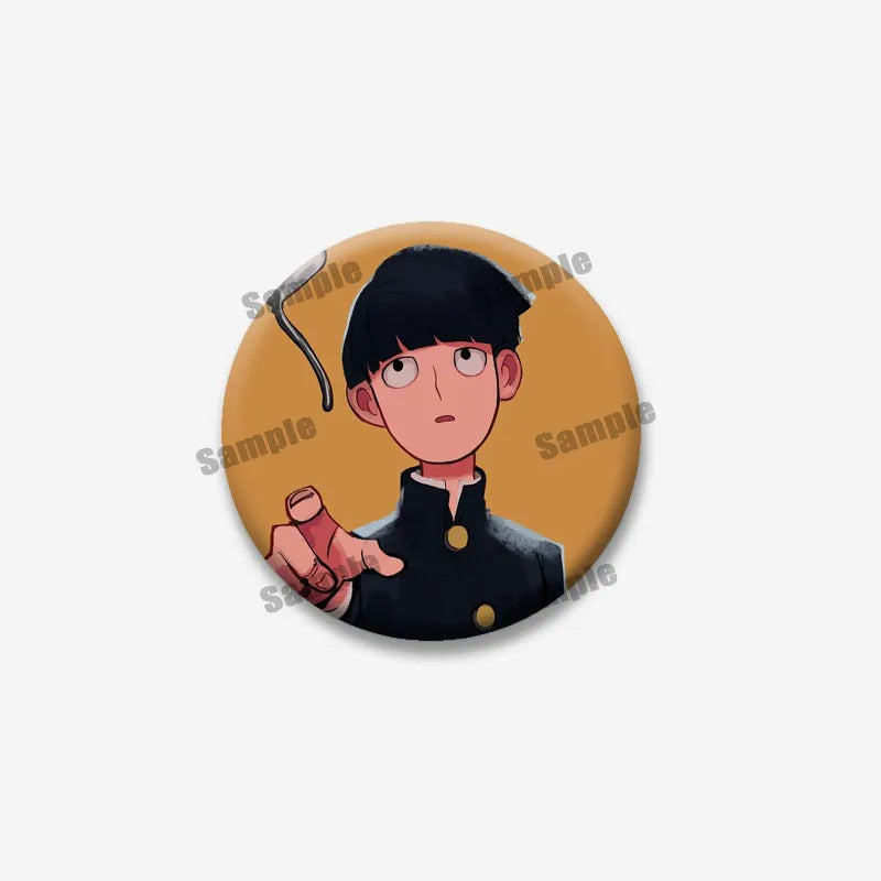 Mob Psycho 100 Shigeo Arataka Brooch