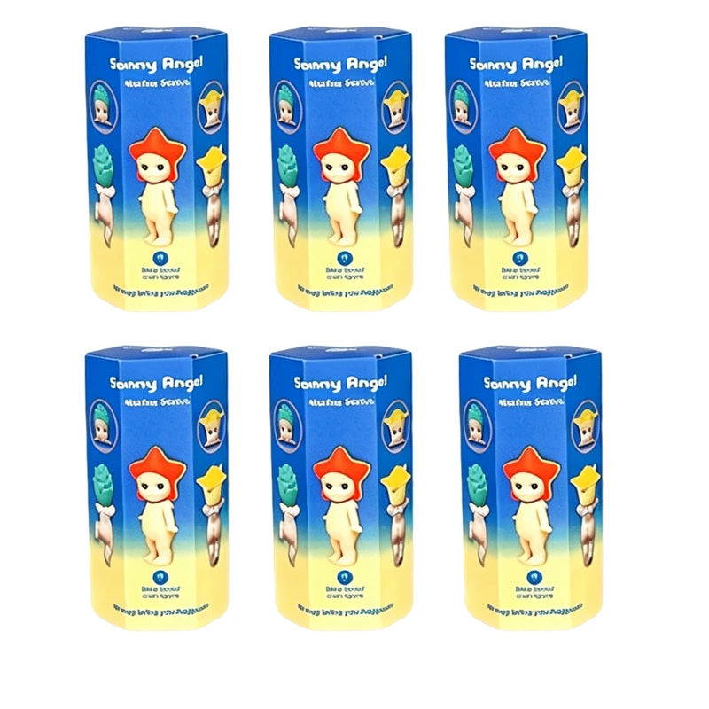 New Cute Angel Animal Blind Box Marine Animal Series Anime Figures Cute Animal Ver.1 Ver.2 Ver.3 Ver.4 Ornaments Dolls Gift