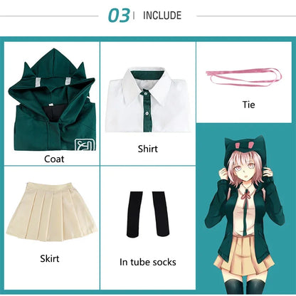 Danganronpa Chiaki Nanami Cosplay Set