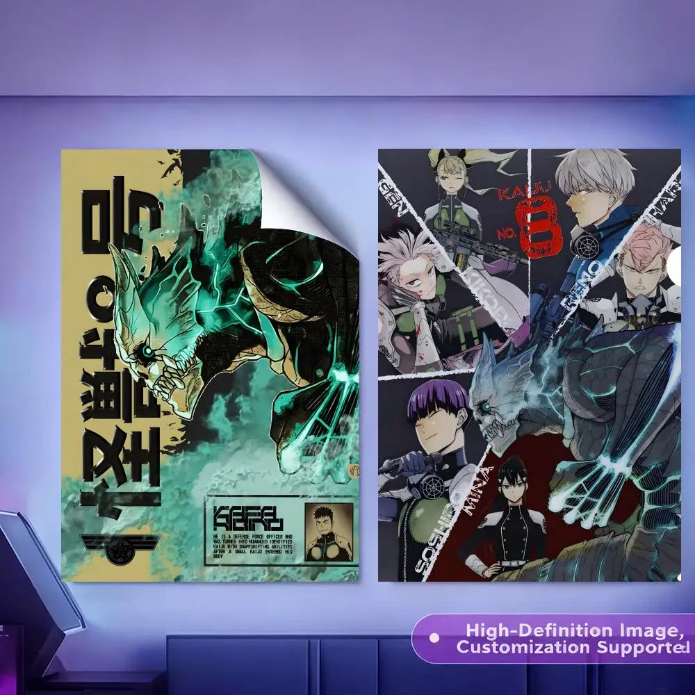 Kaiju No. 8 Kafka Canvas Poster