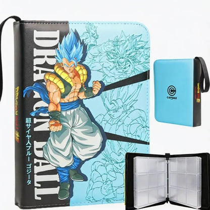400pcs/900pcs Anime Dragon Ball Vegeta Folder Binder card Holder Game Cards Album Book Collection Cards Storage bag Kids Gifts