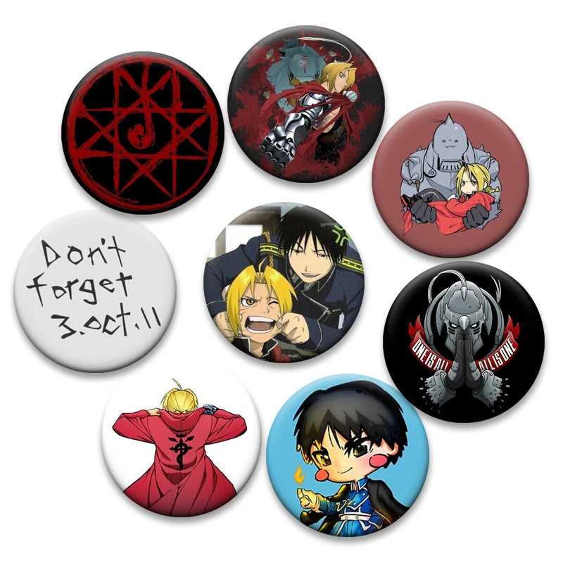 Fullmetal Alchemist Roy Mustang Pin