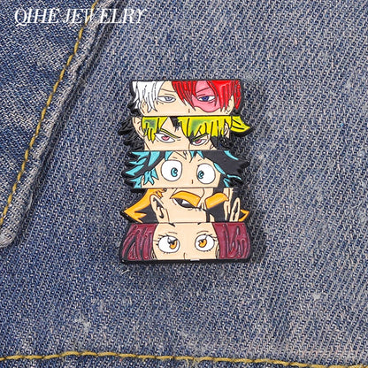 Cartoon Anime Movies Enamel Pin Metal Badge Brooch