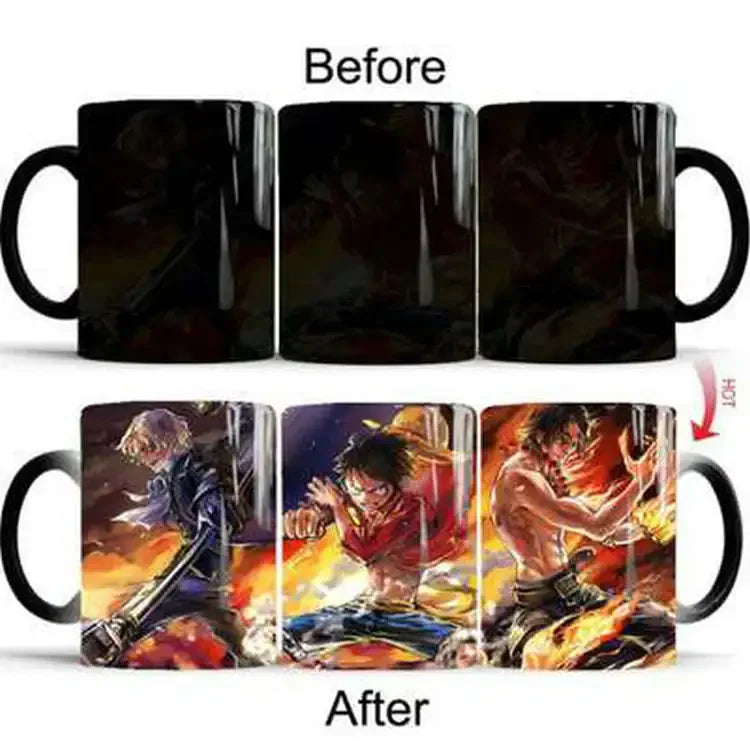One Piece Luffy Color-Changing Mug