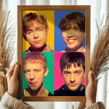 B-Blur Band Poster