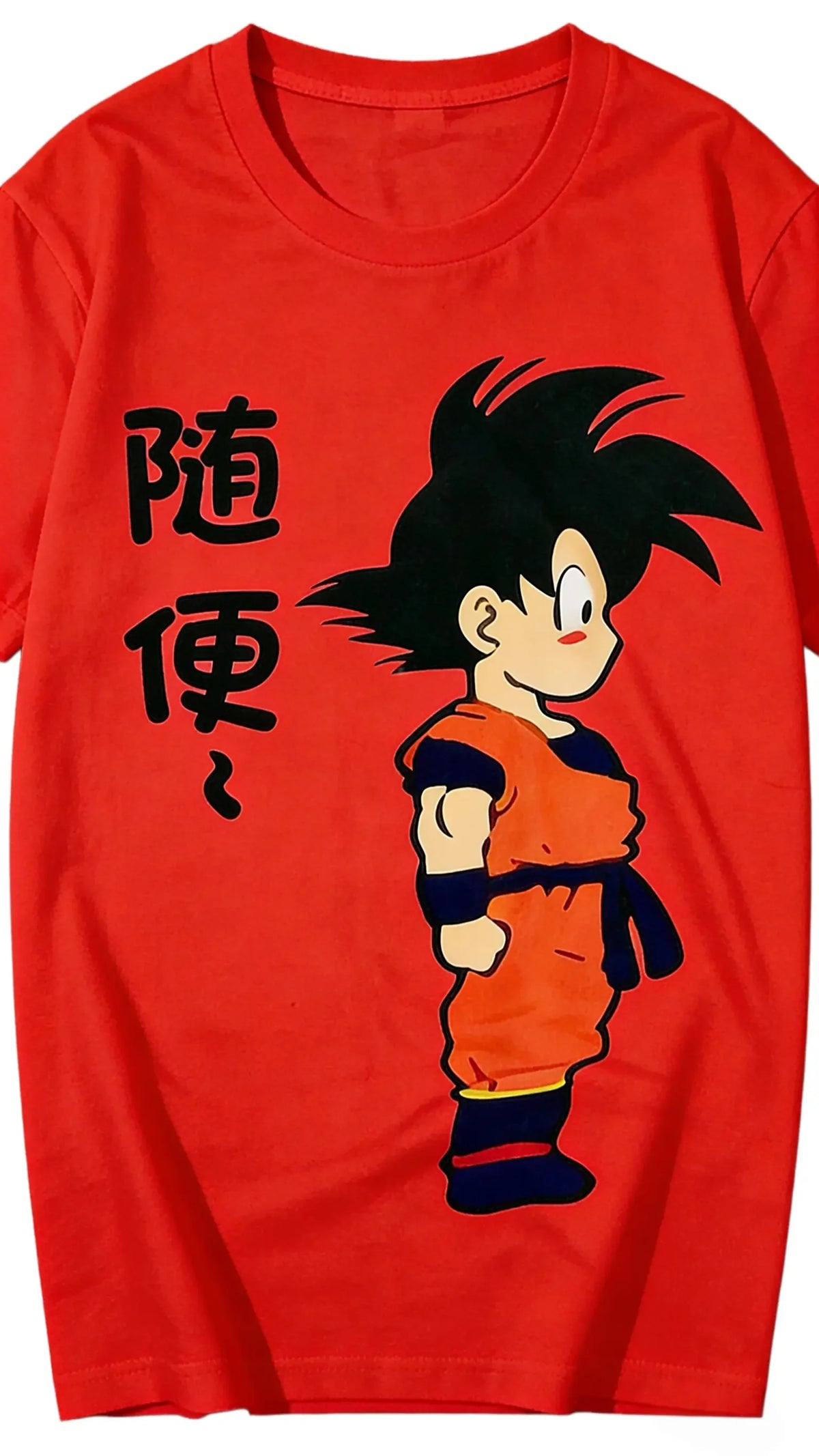 2026 Summer Dragon Ball Retro Anime T-Shirt Couple Outfit Goku Chi-Chi Casual Loose Sports Tee Funny Casual Design Y2K Style