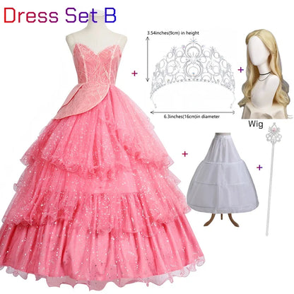 Wicked Glinda Cosplay Dress