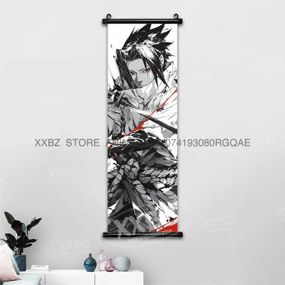 Naruto Hyuga Hinata Canvas Scroll