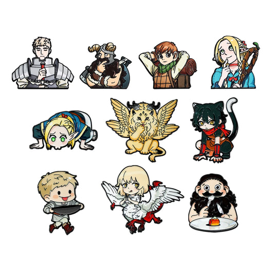 Dungeon Meshi Enamel Pins