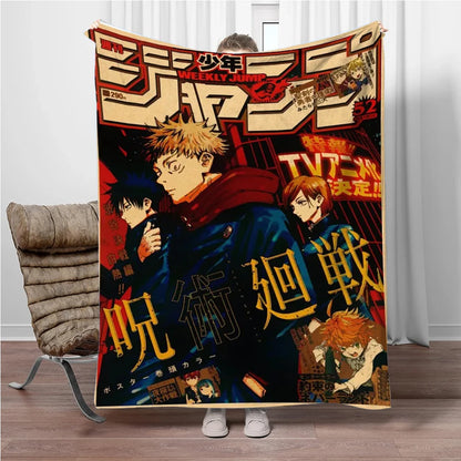 Jujutsu Kaisen Flannel Blanket