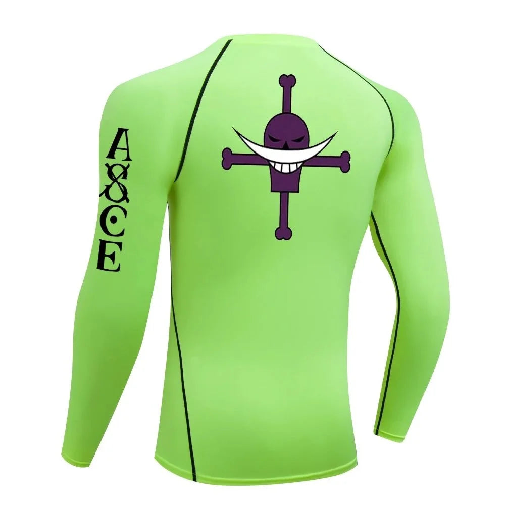 One Piece Luffy Rash Guard