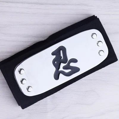 Bandai Naruto Kakashi Sasuke Headband rebel ninja Konoha protective forehead bandana cosplay anime Costume Accessories gift toy