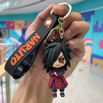 Naruto Shippuden Character Keychain Set