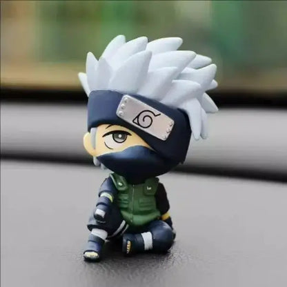 Naruto Q Version Action Figure Kakashi Hatake Collectible Anime Desk Decor Cute Gift for Fans Office