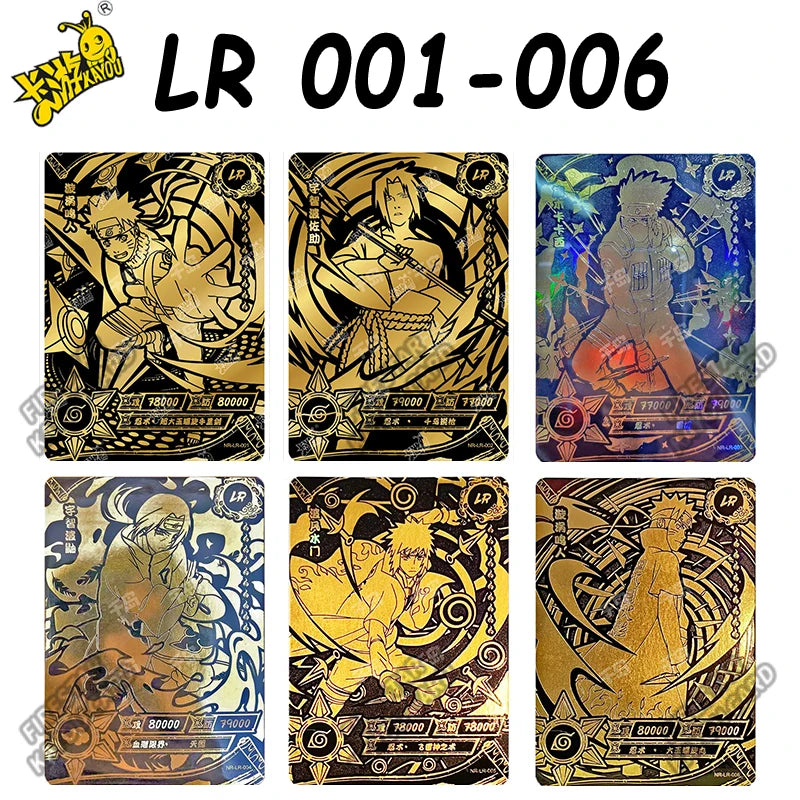 Naruto KAYOU Card Full Set Rare BP NR SE GP CP SP CR MR PR SV SLR OR AR NR UR ZR TR Cards Uzumaki Naruto Anime Collectible Card